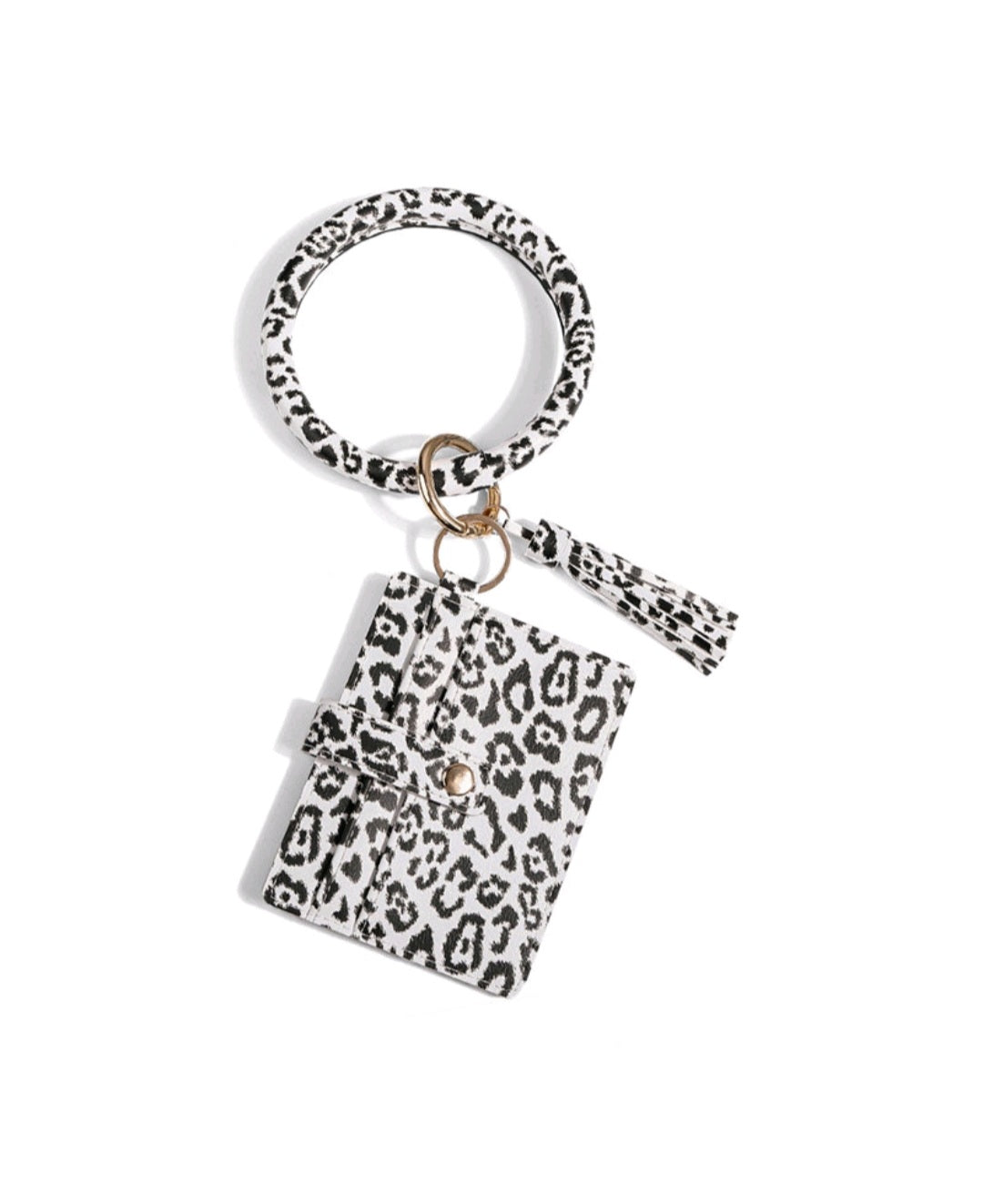 Wristlet wallet keychain
