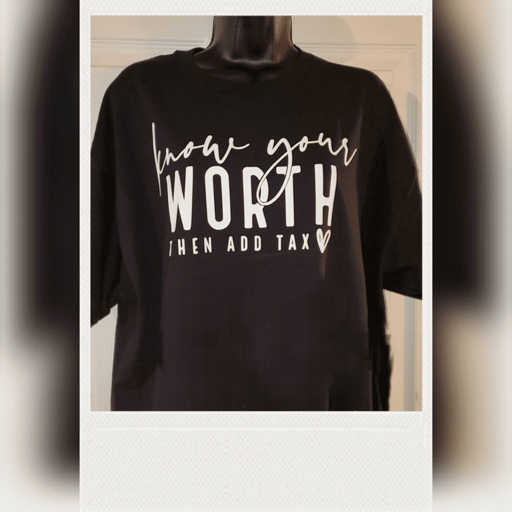 Know your worth tshirt