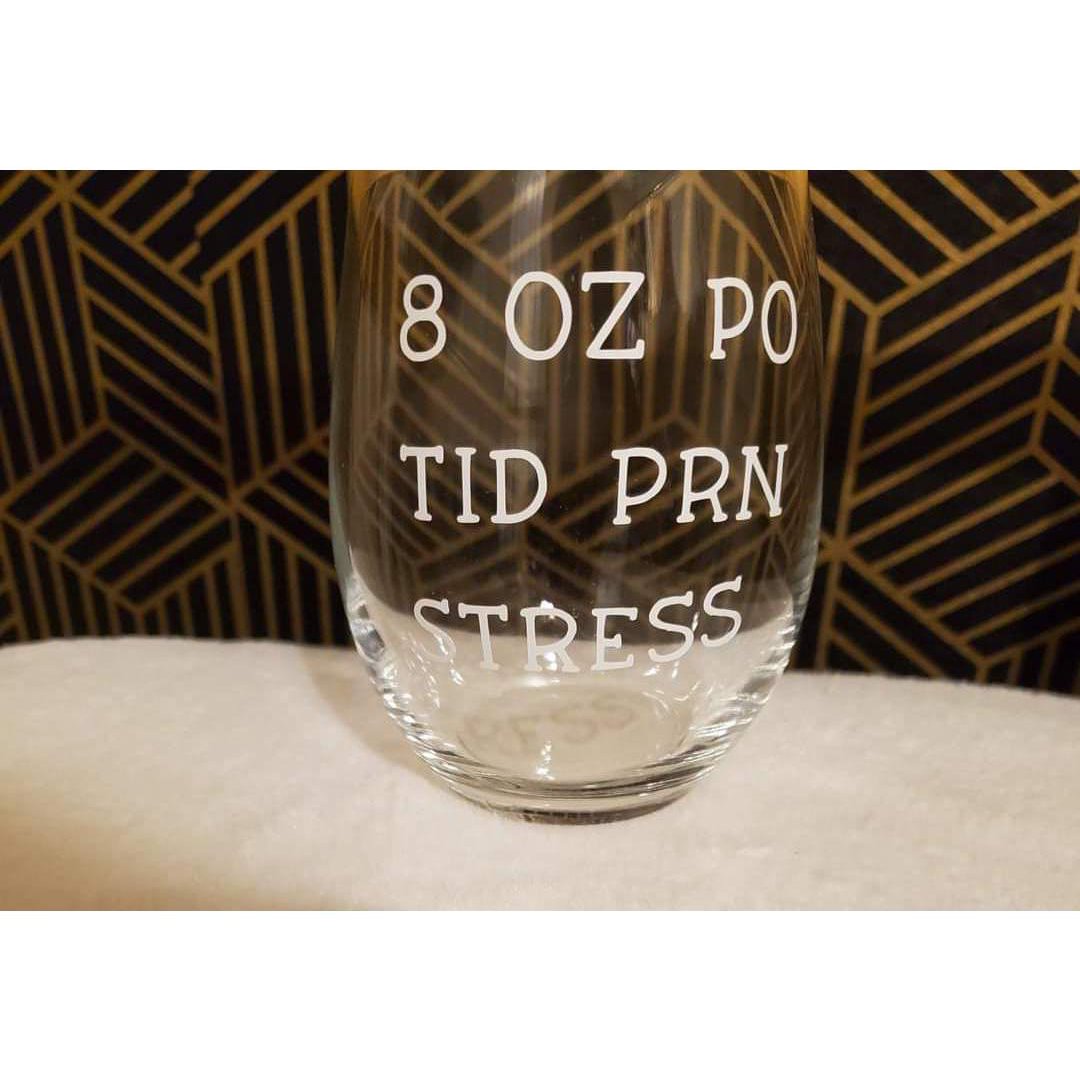 Stress Wine Glass