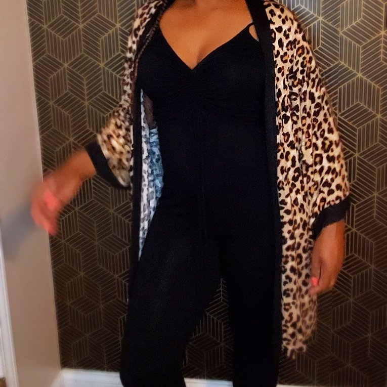 Leopard Kimono